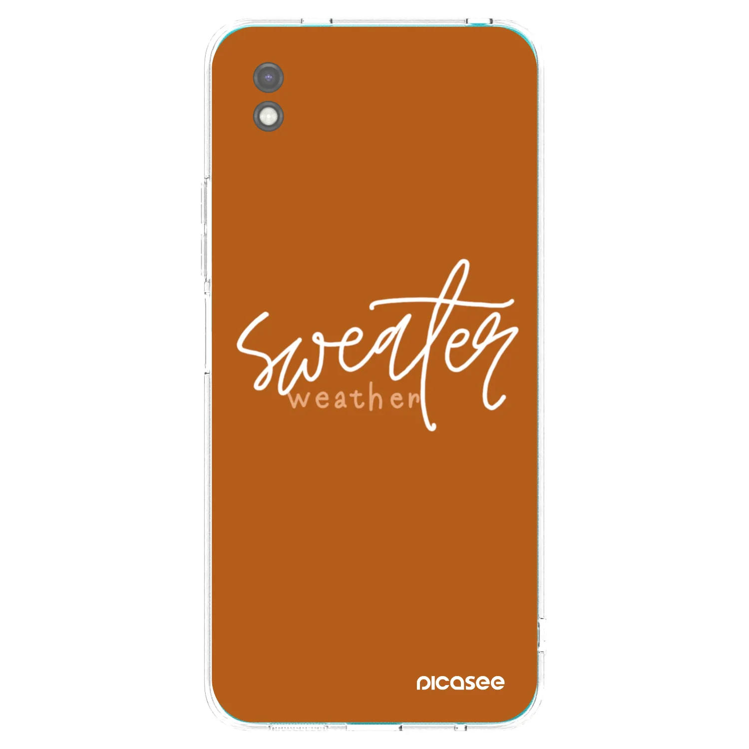 Picasee husă neagră din silicon pentru Xiaomi Redmi 9A - Sweater weather