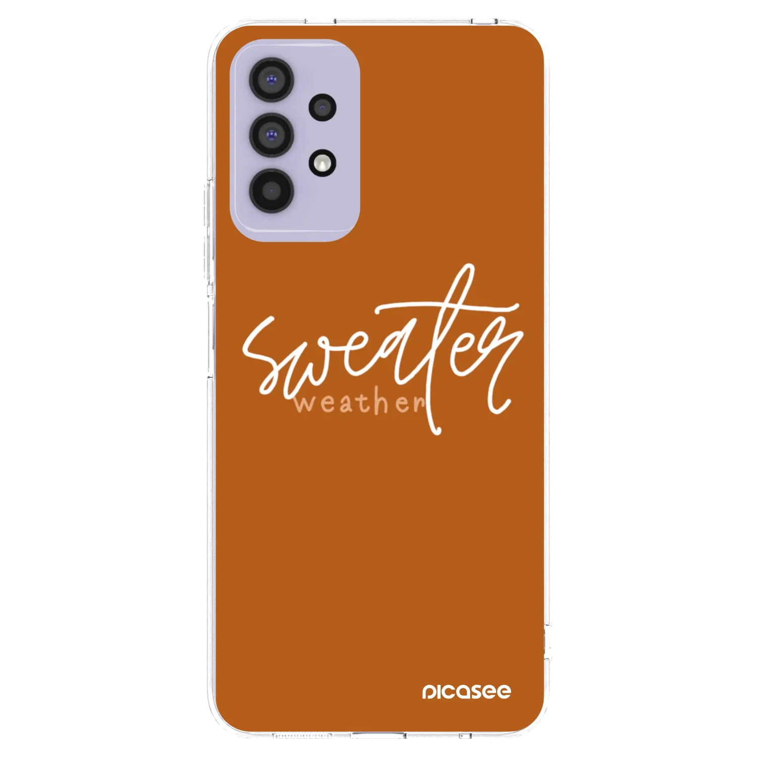 Picasee husă transparentă din silicon pentru Samsung Galaxy A32 4G SM-A325F - Sweater weather