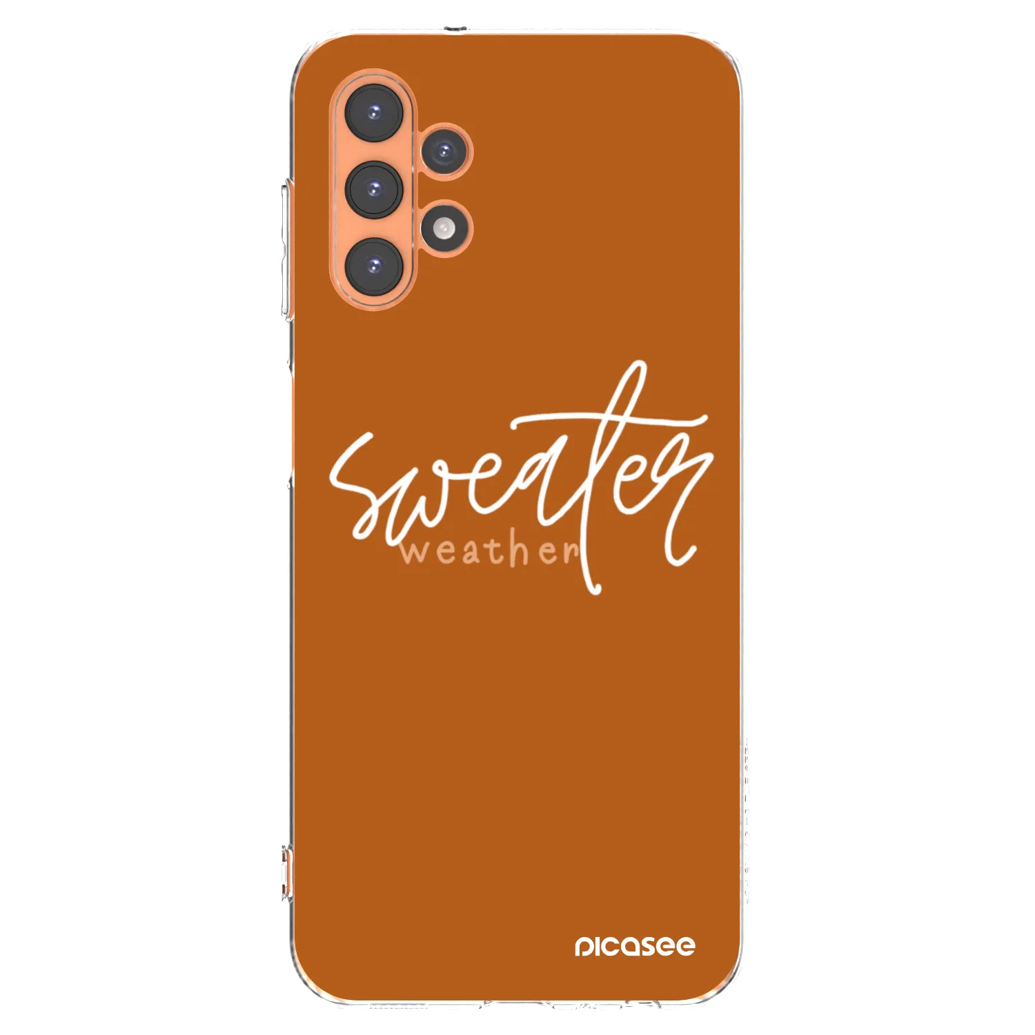 Picasee husă transparentă din silicon pentru Samsung Galaxy A13 4G A135 - Sweater weather