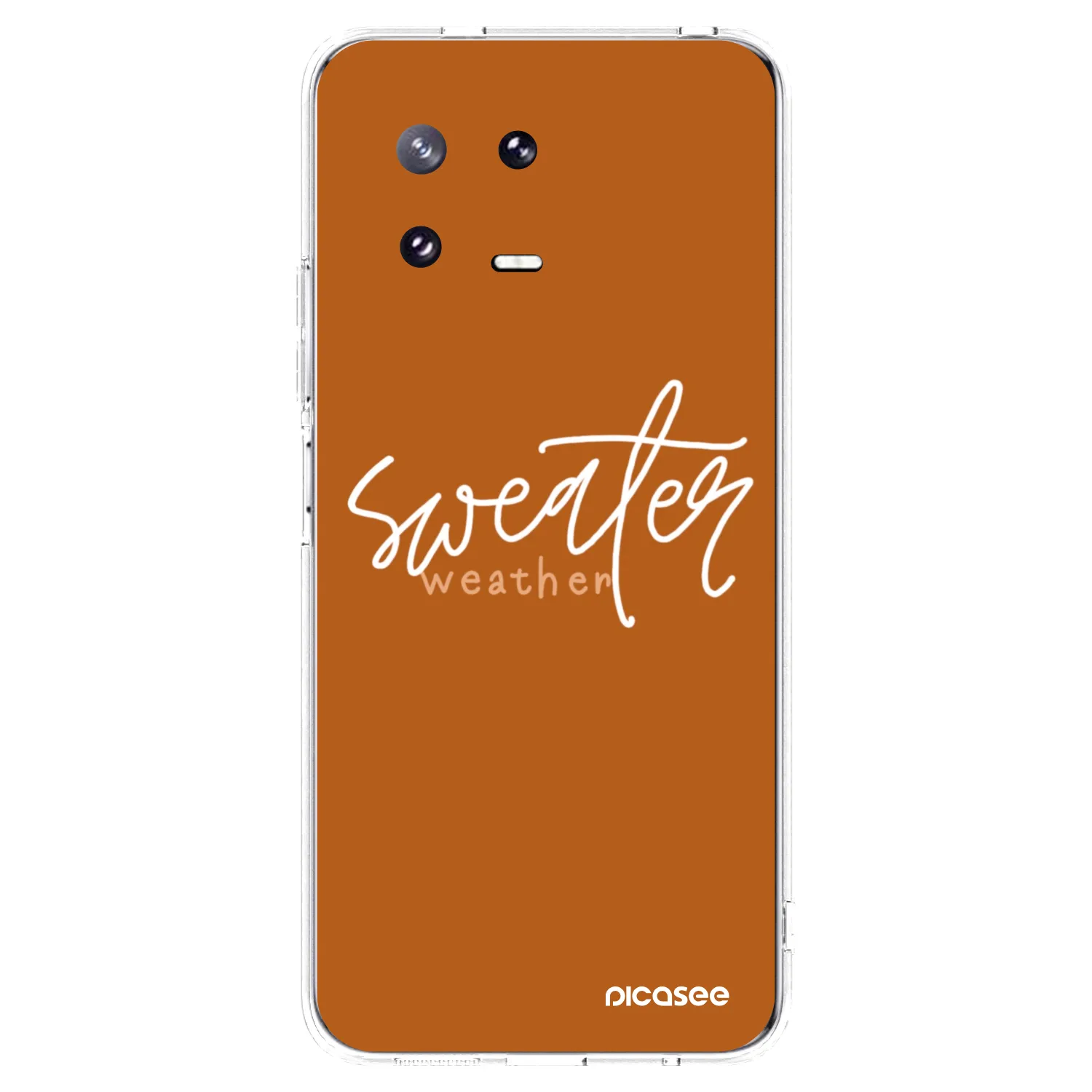 Picasee husă transparentă din silicon pentru Xiaomi 13 Pro - Sweater weather