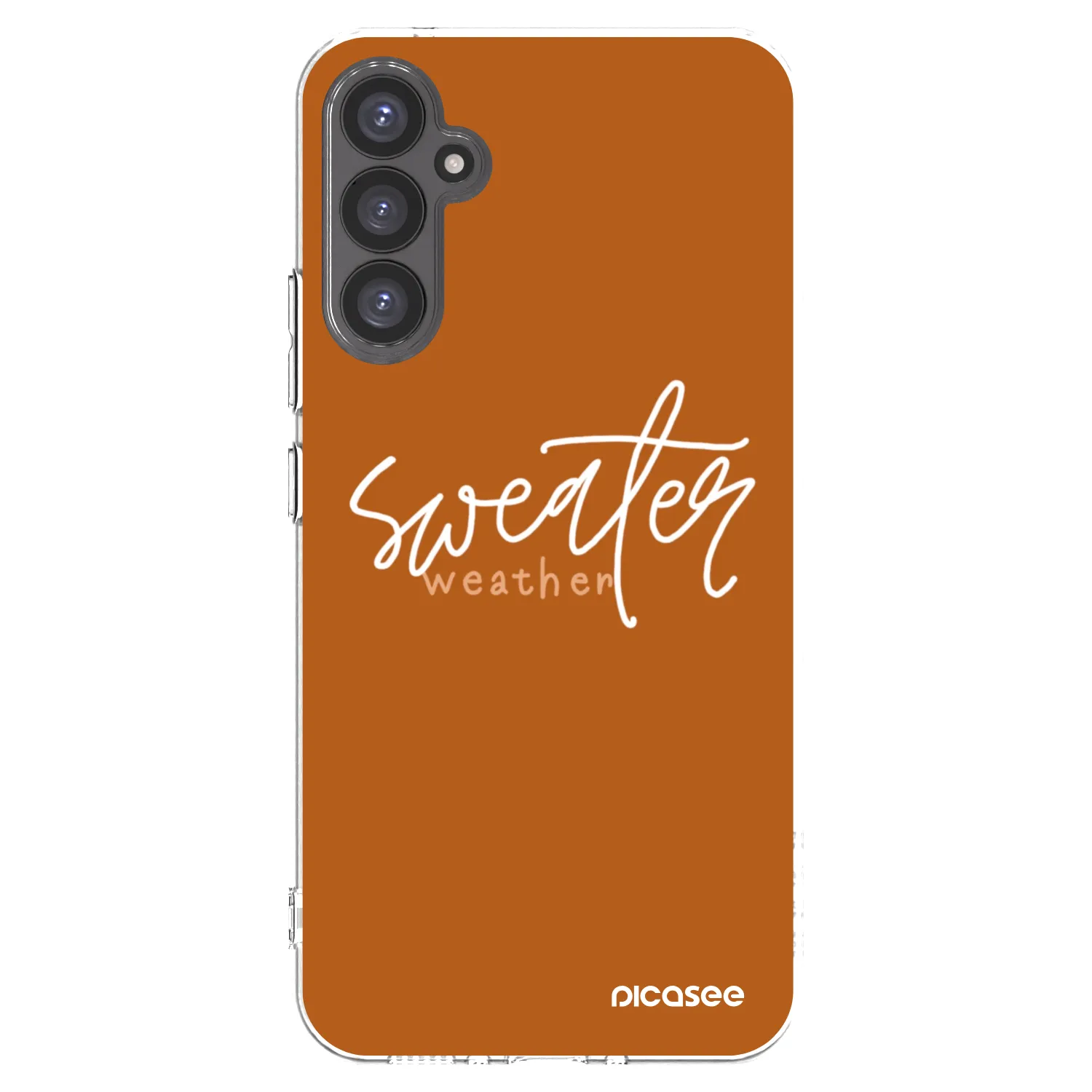 Picasee husă transparentă din silicon pentru Samsung Galaxy A34 5G A346B - Sweater weather