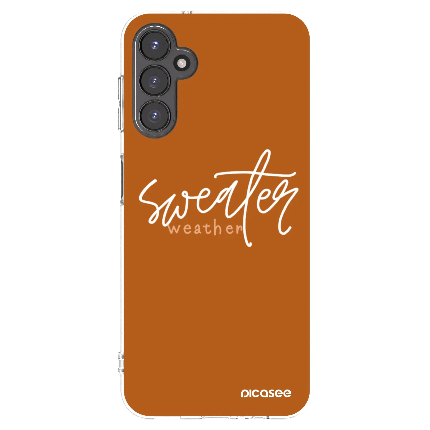 Picasee husă transparentă din silicon pentru Samsung Galaxy A14 4G A145R - Sweater weather