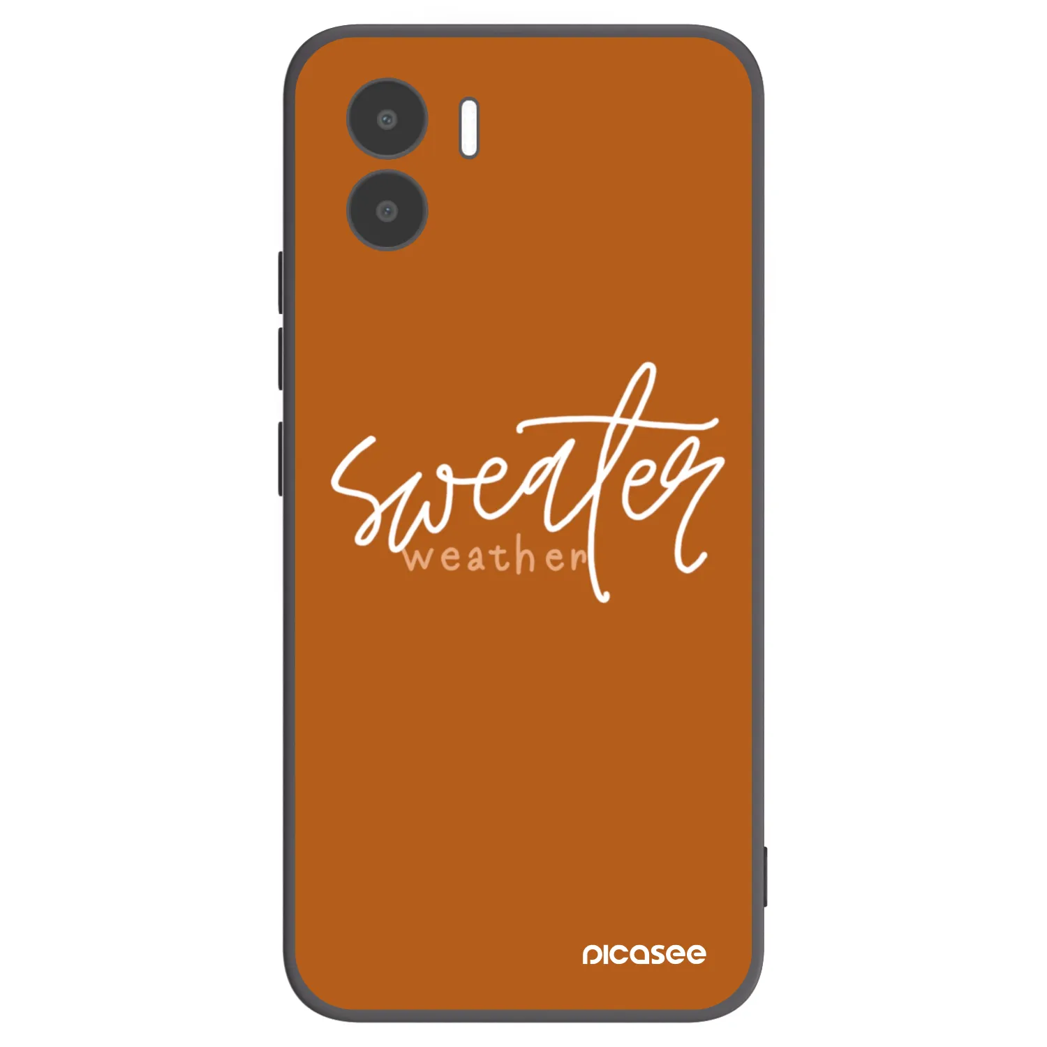 Picasee husă neagră din silicon pentru Xiaomi Redmi A2 - Sweater weather