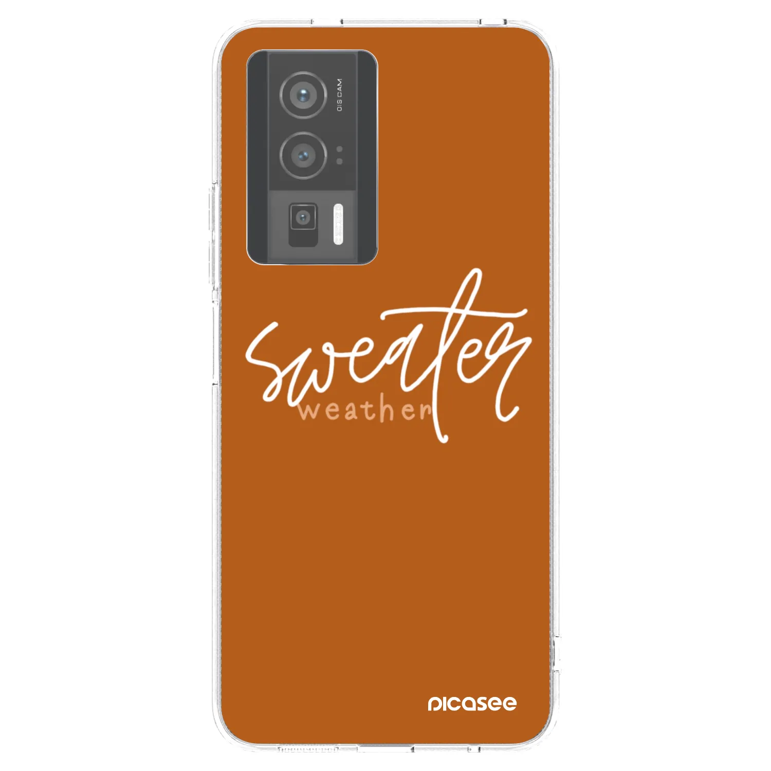 Picasee husă transparentă din silicon pentru Xiaomi Poco F5 Pro 5G - Sweater weather