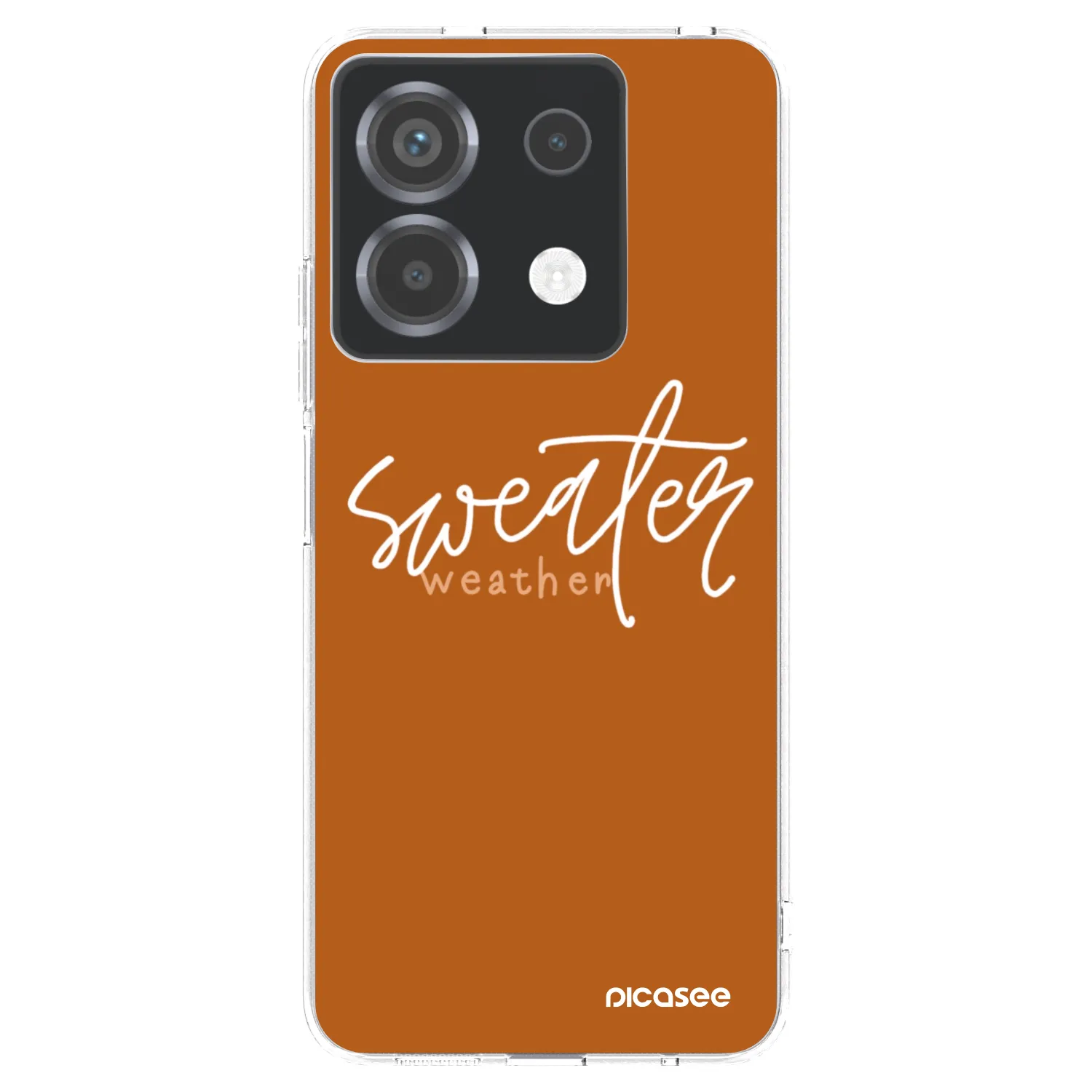 Picasee husă transparentă din silicon pentru Xiaomi Poco X6 - Sweater weather