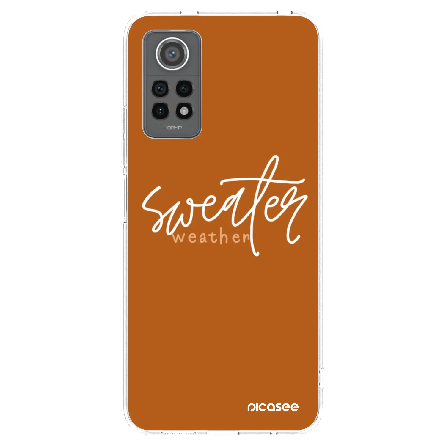 Picasee husă transparentă din silicon pentru Xiaomi Redmi Note 12 Pro 4G - Sweater weather