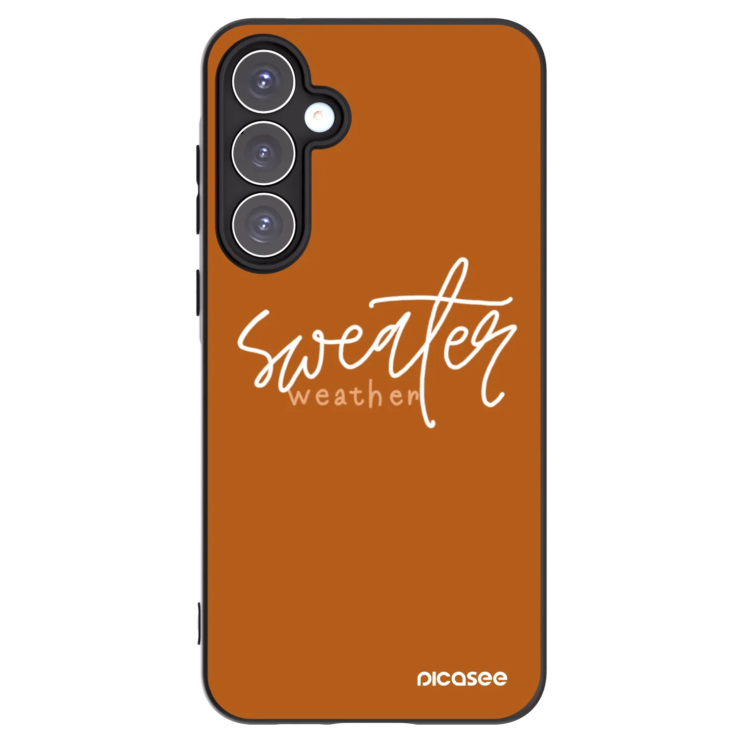 Picasee husă neagră din silicon pentru Samsung Galaxy A55 5G A556B - Sweater weather