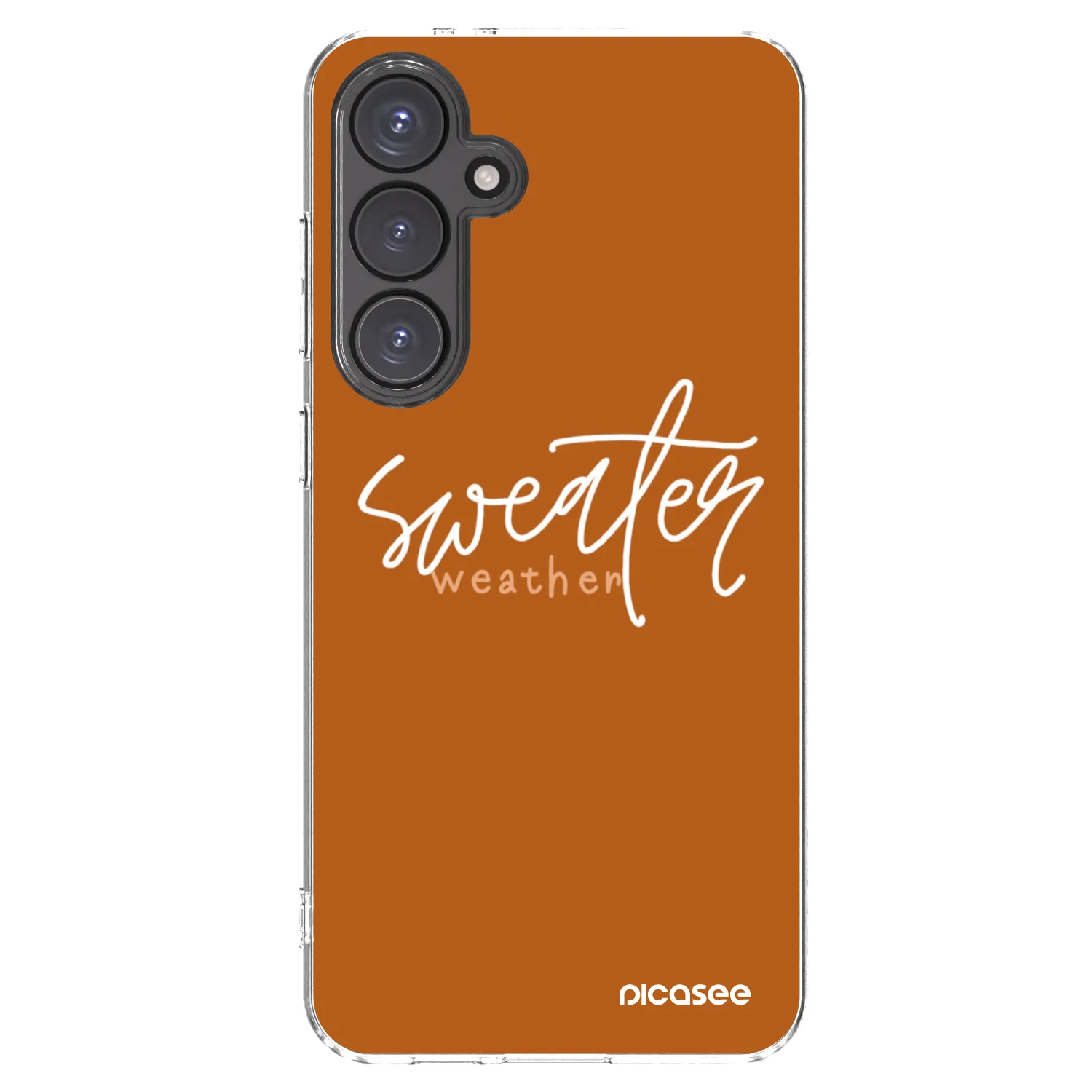 Picasee husă transparentă din silicon pentru Samsung Galaxy S24 FE S721B - Sweater weather