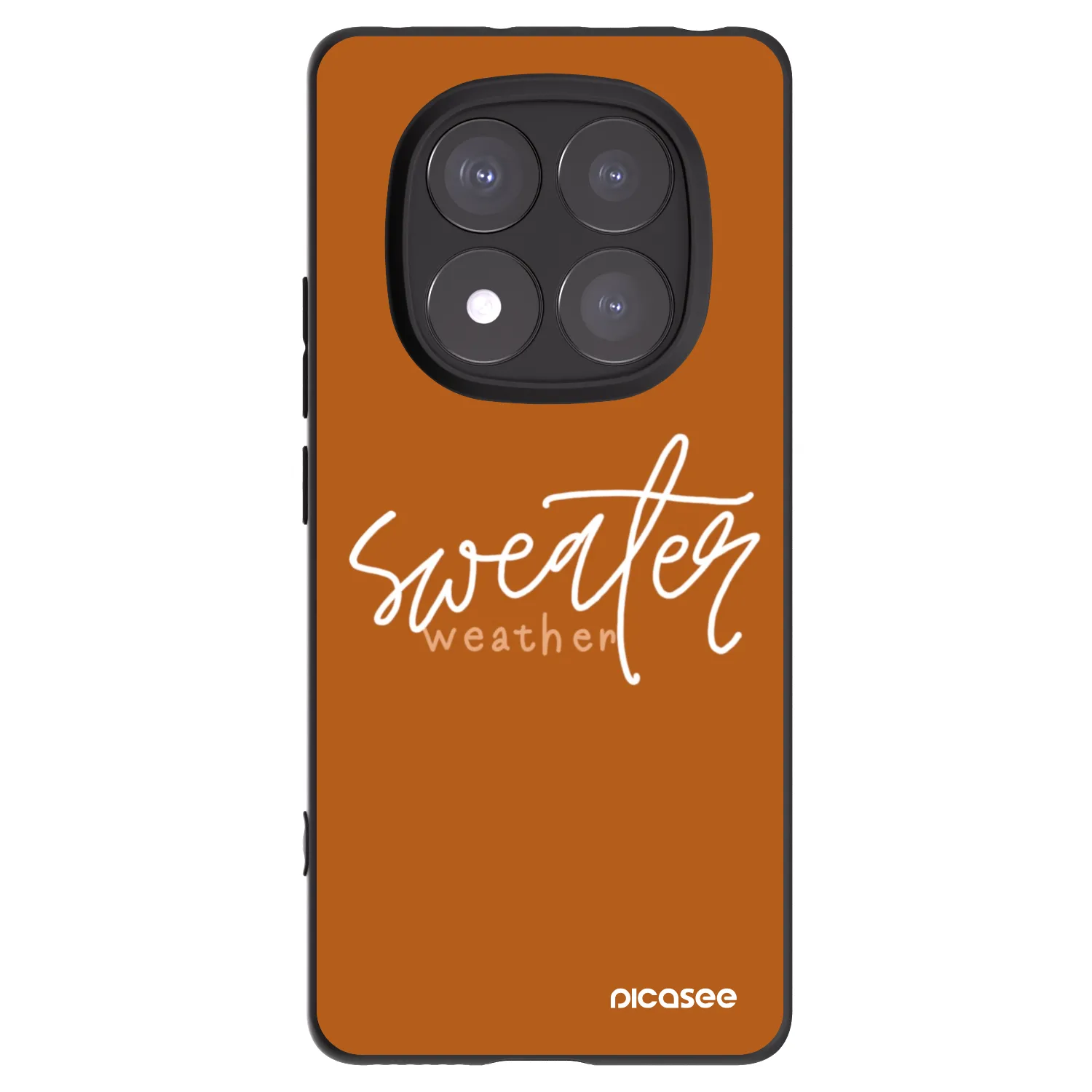 Picasee husă neagră din silicon pentru Xiaomi Redmi Note 14 Pro+ 5G - Sweater weather