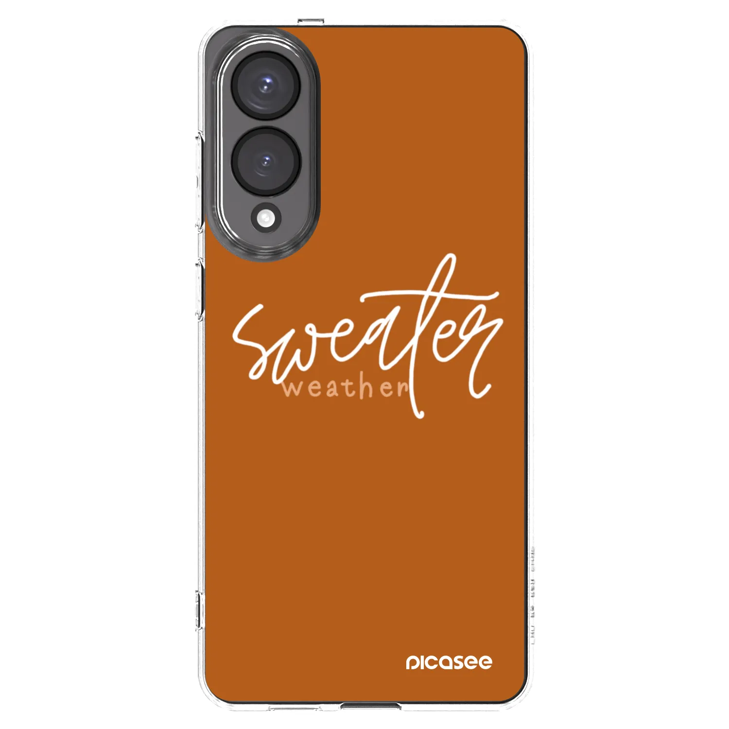 Picasee husă transparentă din silicon pentru Samsung Galaxy S25 Edge 5G - Sweater weather