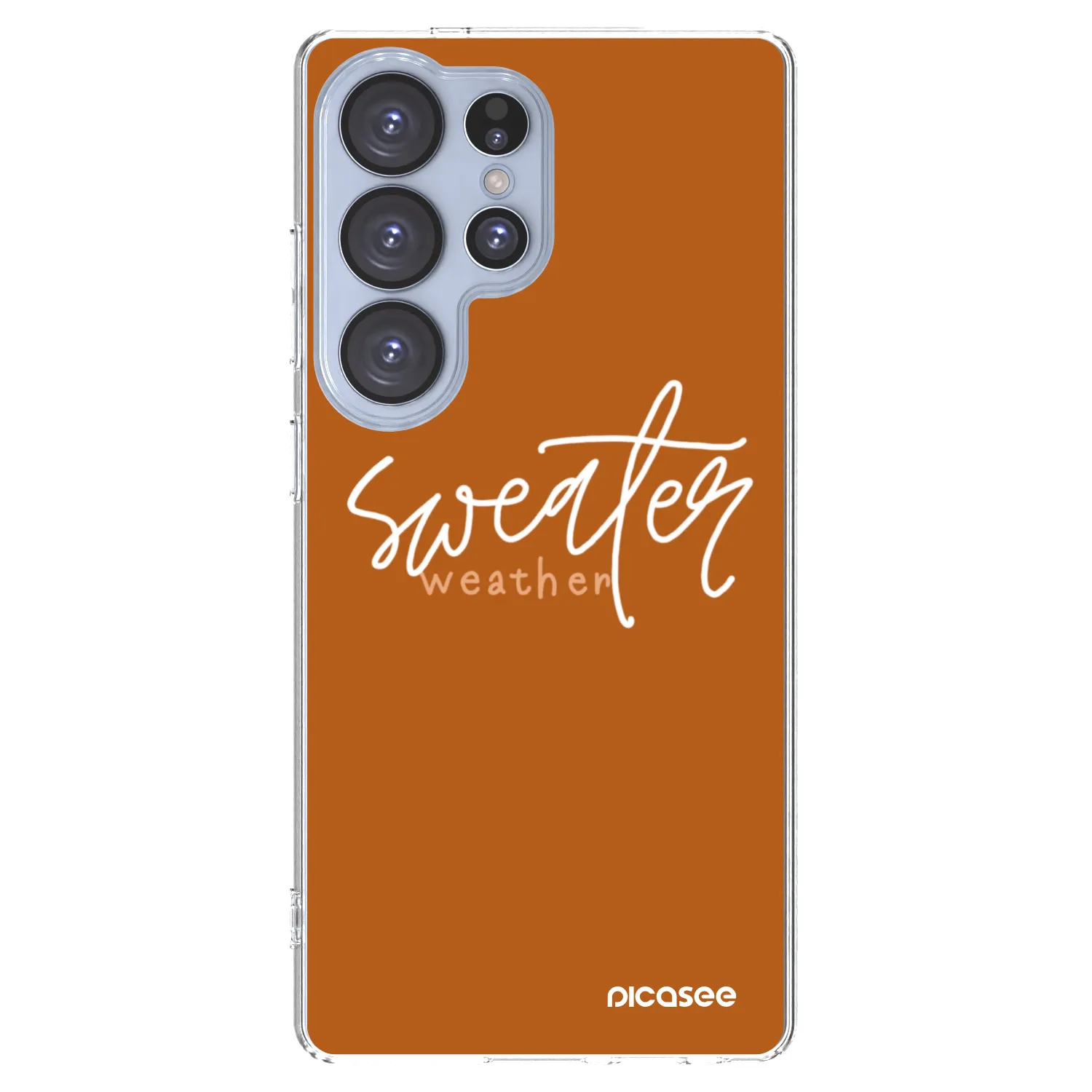 Picasee husă transparentă din silicon pentru Samsung Galaxy S25 Ultra 5G - Sweater weather