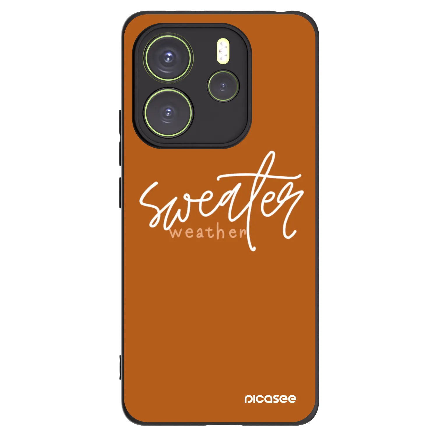 Picasee husă neagră din silicon pentru Xiaomi Redmi Note 14 4G - Sweater weather