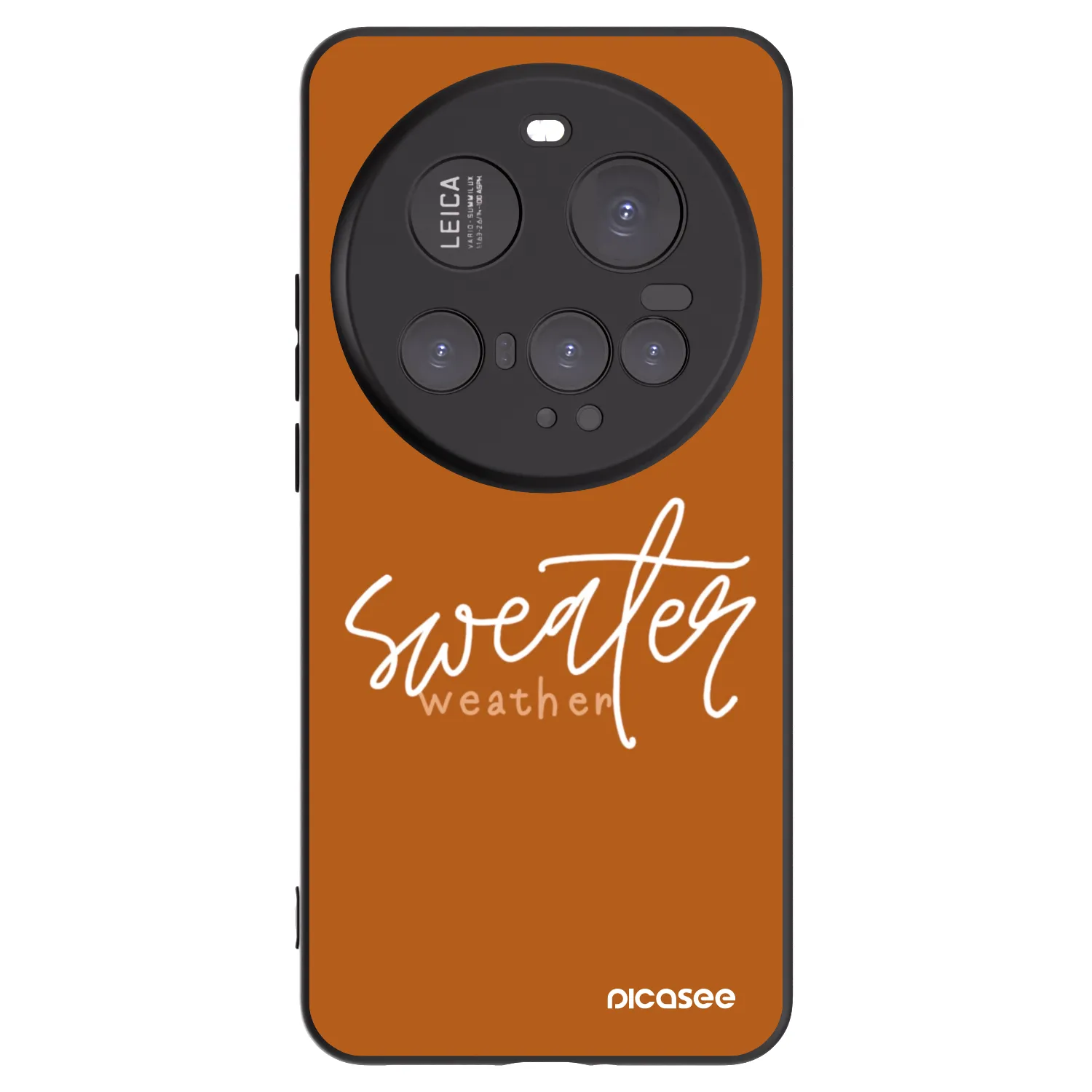 Picasee husă neagră din silicon pentru Xiaomi 15 Ultra - Sweater weather