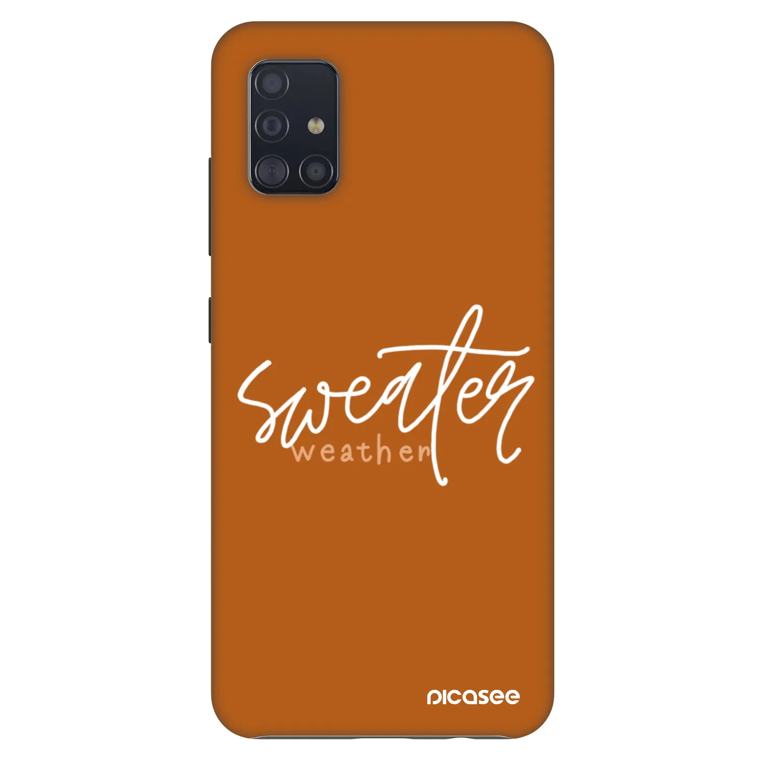 Picasee Fashion Case pentru Samsung Galaxy A51 A515F - Sweater weather