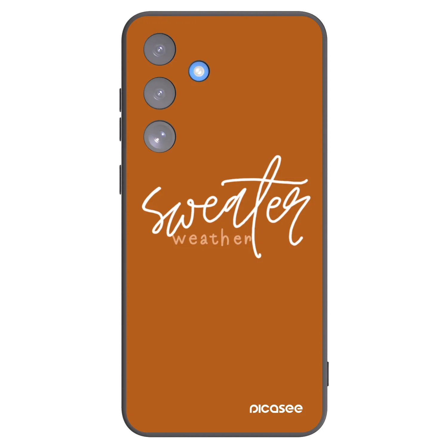 Picasee husă neagră din silicon pentru Samsung Galaxy S25 FE 5G - Sweater weather