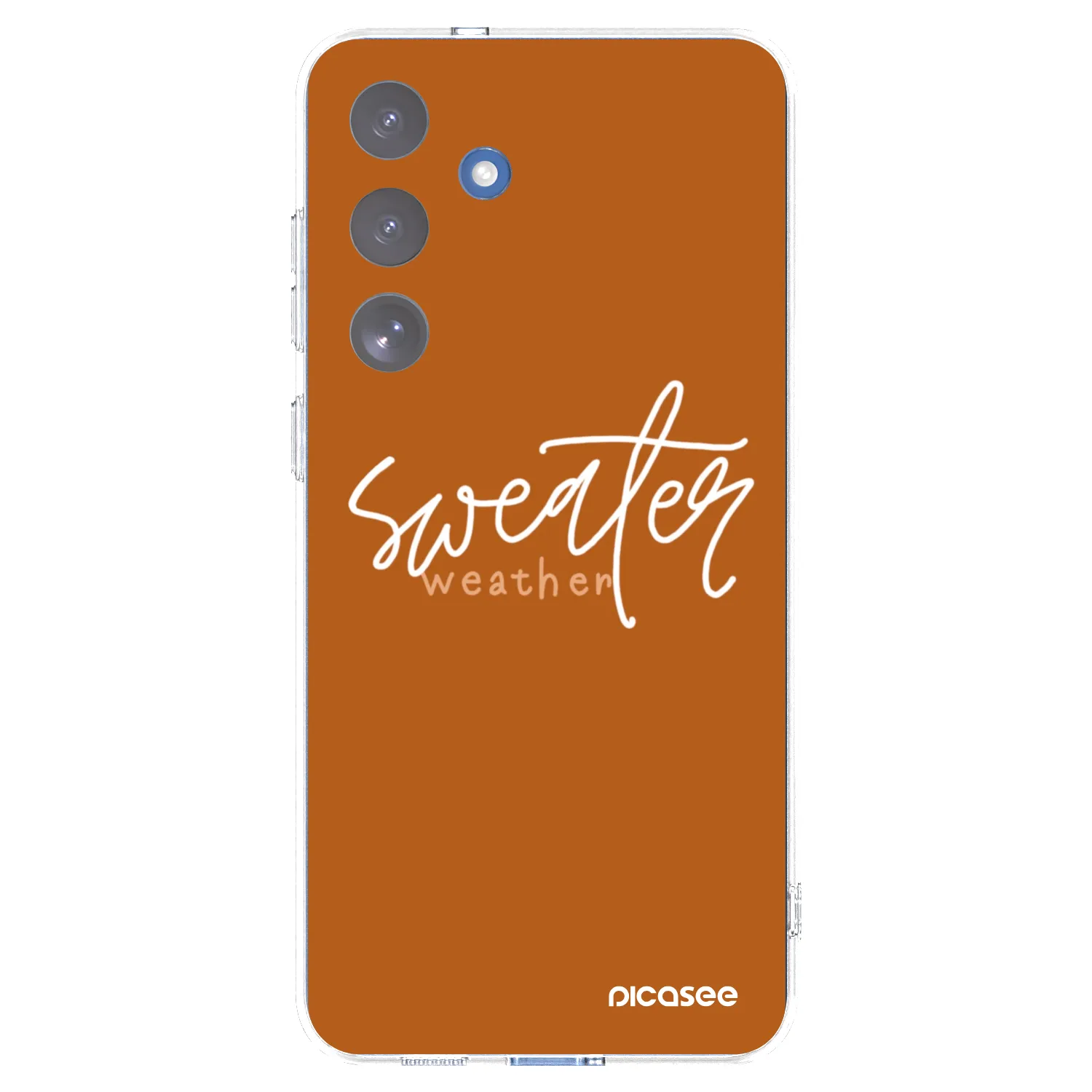 Picasee husă transparentă din silicon pentru Samsung Galaxy S25 FE 5G - Sweater weather