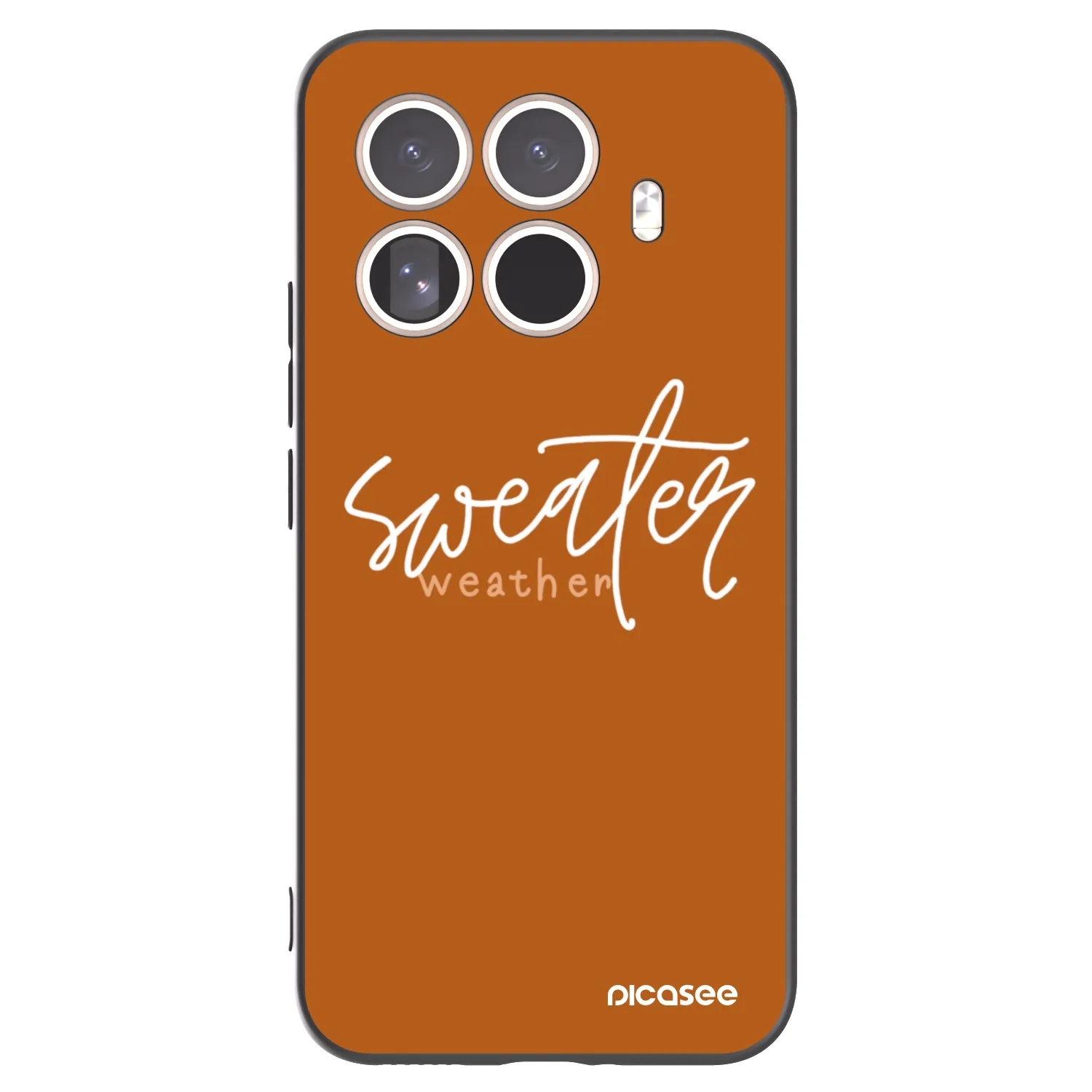 Picasee husă neagră din silicon pentru Xiaomi 15T Pro - Sweater weather