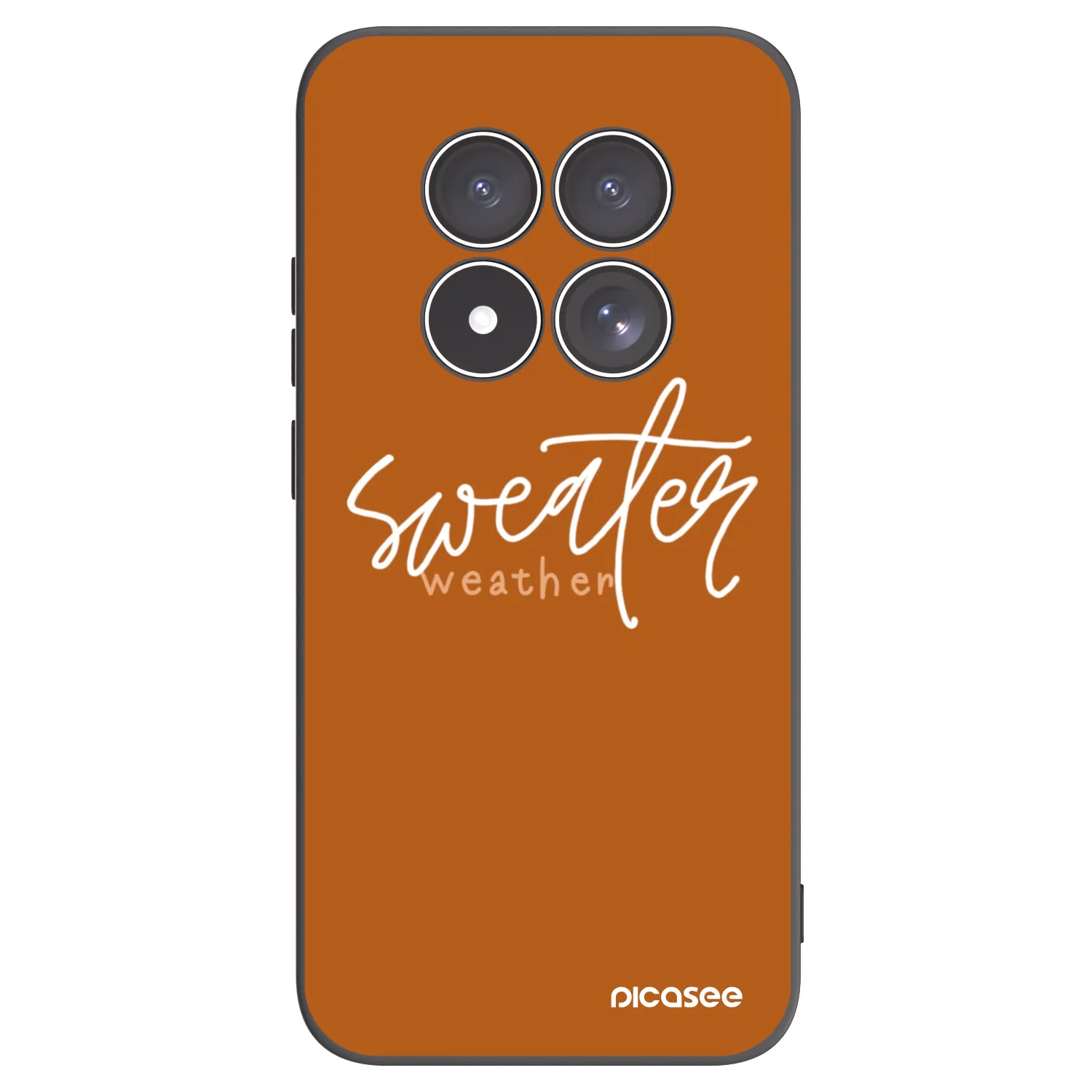 Picasee husă neagră din silicon pentru Xiaomi Redmi Note 15 Pro 5G - Sweater weather