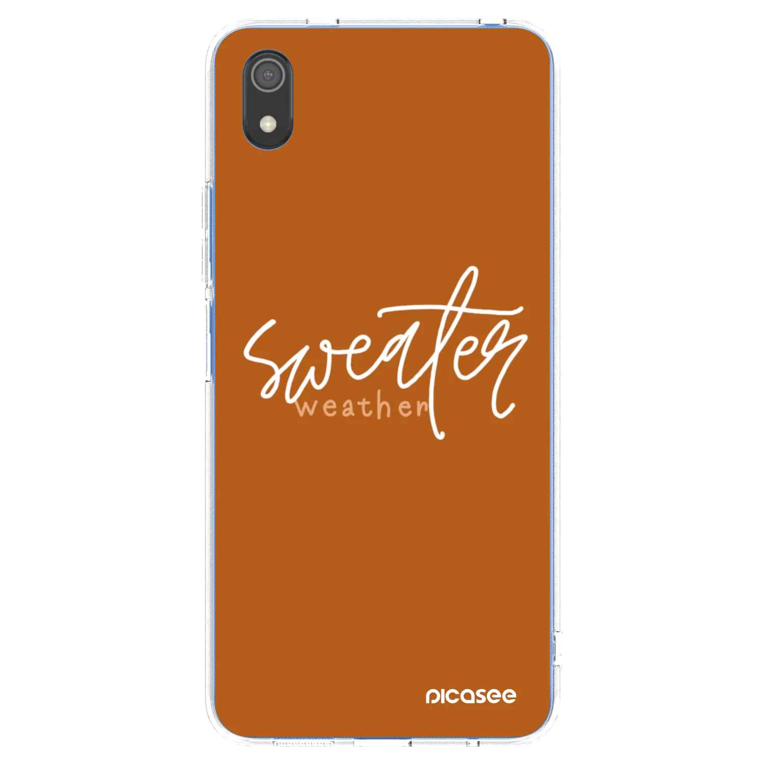 Picasee husă transparentă din silicon pentru Xiaomi Redmi 7A - Sweater weather