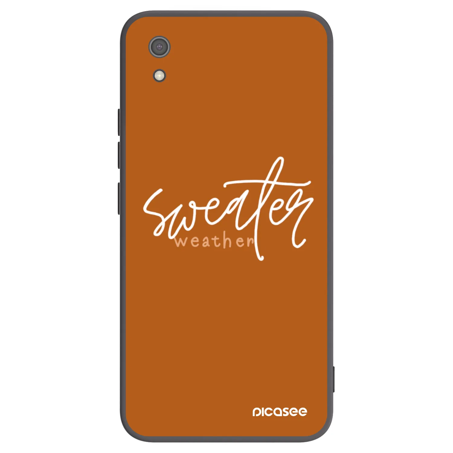 Picasee husă neagră din silicon pentru Xiaomi Redmi 7A - Sweater weather