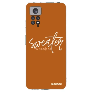 Picasee husă transparentă din silicon pentru Xiaomi Redmi Note 11S 4G - Sweater weather
