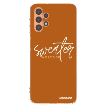 Picasee husă transparentă din silicon pentru Samsung Galaxy A13 4G A135 - Sweater weather