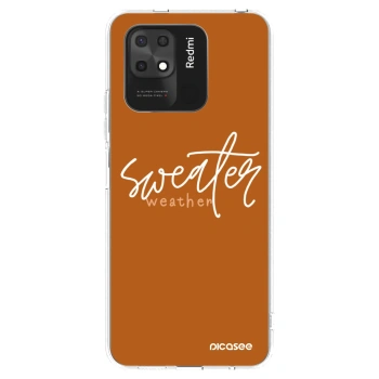 Picasee husă transparentă din silicon pentru Xiaomi Redmi 10C - Sweater weather