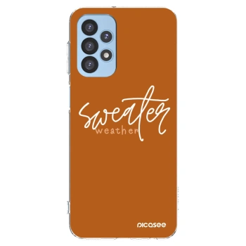 Picasee husă transparentă din silicon pentru Samsung Galaxy A23 A235F 4G - Sweater weather