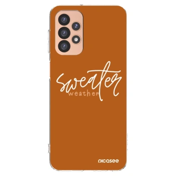 Picasee husă transparentă din silicon pentru Samsung Galaxy A23 A236B 5G - Sweater weather