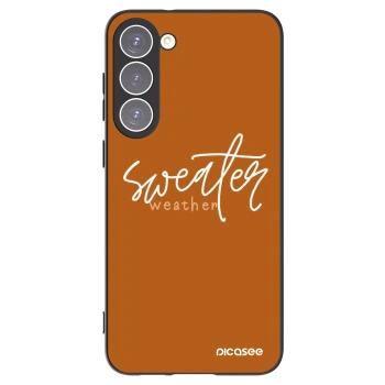 Picasee husă neagră din silicon pentru Samsung Galaxy S23+ 5G - Sweater weather