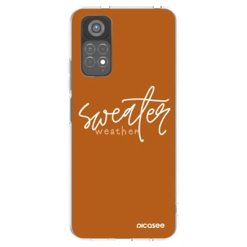 Picasee husă transparentă din silicon pentru Xiaomi Redmi Note 11S 5G - Sweater weather