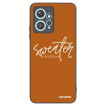 Picasee husă neagră din silicon pentru Xiaomi Redmi Note 12 4G - Sweater weather