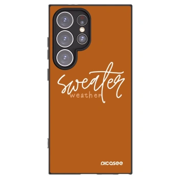 Picasee husă neagră din silicon pentru Samsung Galaxy S24 Ultra S928B 5G - Sweater weather