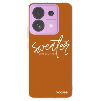 Picasee husă transparentă din silicon pentru Xiaomi Redmi Note 13 Pro 5G - Sweater weather