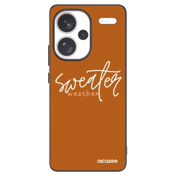 Picasee husă neagră din silicon pentru Xiaomi Redmi Note 13 Pro+ 5G - Sweater weather