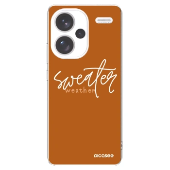 Picasee husă transparentă din silicon pentru Xiaomi Redmi Note 13 Pro+ 5G - Sweater weather