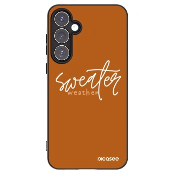 Picasee husă neagră din silicon pentru Samsung Galaxy A55 5G A556B - Sweater weather