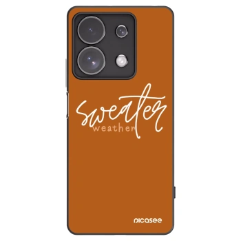 Picasee husă neagră din silicon pentru Xiaomi Redmi Note 13 Pro 4G - Sweater weather