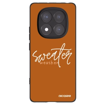 Picasee husă neagră din silicon pentru Xiaomi Redmi Note 14 Pro 5G - Sweater weather