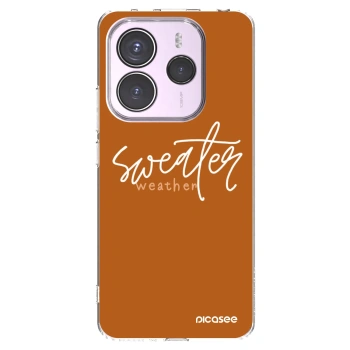 Picasee husă transparentă din silicon pentru Xiaomi Redmi Note 14 5G - Sweater weather