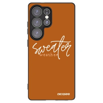 Picasee husă neagră din silicon pentru Samsung Galaxy S25 Ultra 5G - Sweater weather