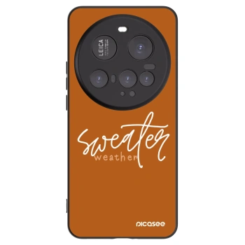 Picasee husă neagră din silicon pentru Xiaomi 15 Ultra - Sweater weather