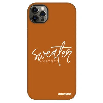 Husă pentru Apple iPhone 12 Pro Max - Sweater weather