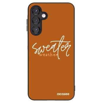 Picasee husă neagră din silicon pentru Samsung Galaxy A16 4G - Sweater weather