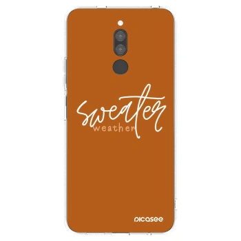 Picasee husă transparentă din silicon pentru Xiaomi Redmi 8 - Sweater weather