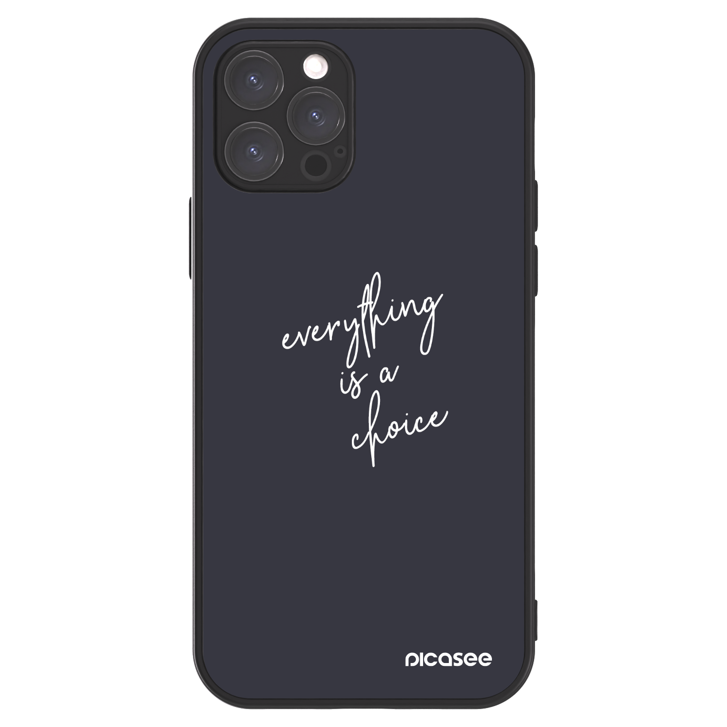 Picasee ULTIMATE CASE pentru Apple iPhone 12 Pro - Everything is a choice