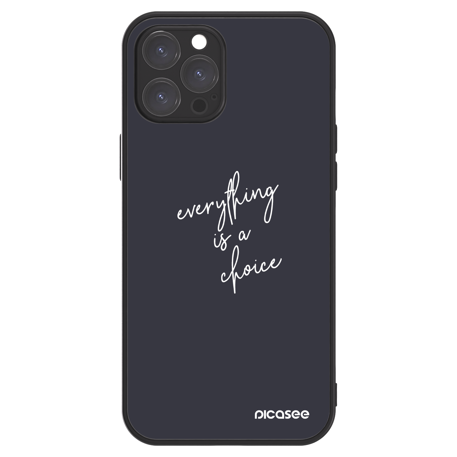 Picasee ULTIMATE CASE pentru Apple iPhone 12 Pro Max - Everything is a choice