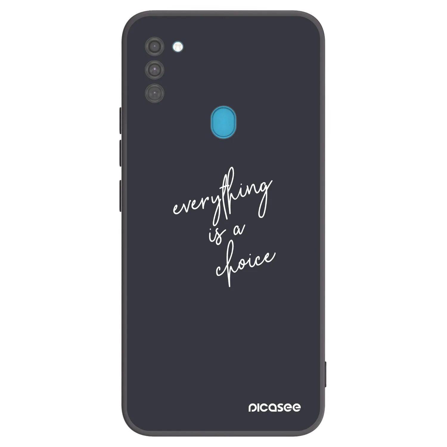 Picasee husă neagră din silicon pentru Samsung Galaxy M11 - Everything is a choice