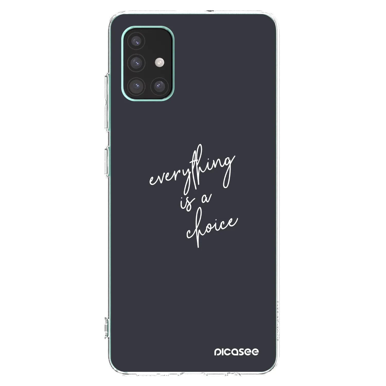 Picasee husă transparentă din silicon pentru Samsung Galaxy M51 M515F - Everything is a choice