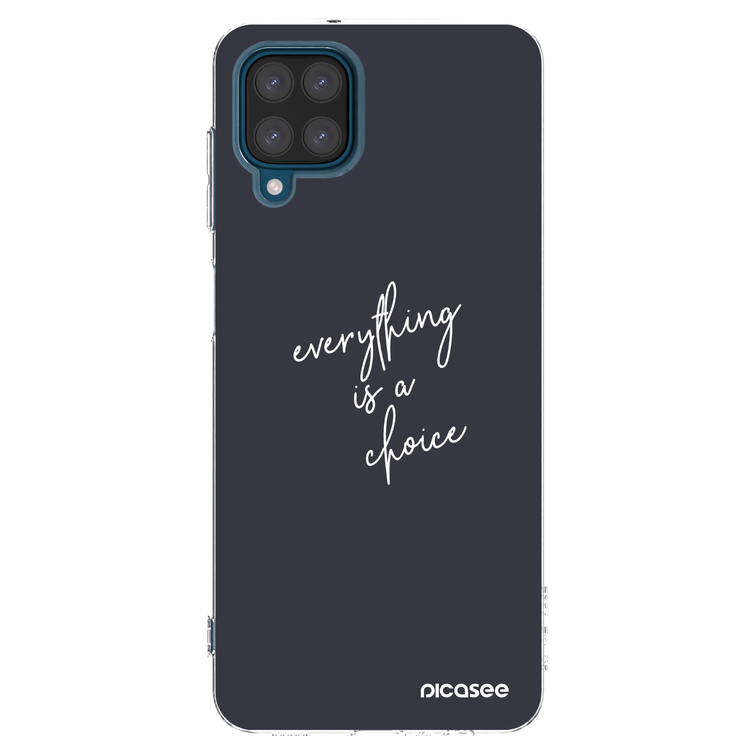 Picasee husă transparentă din silicon pentru Samsung Galaxy A12 A125F - Everything is a choice